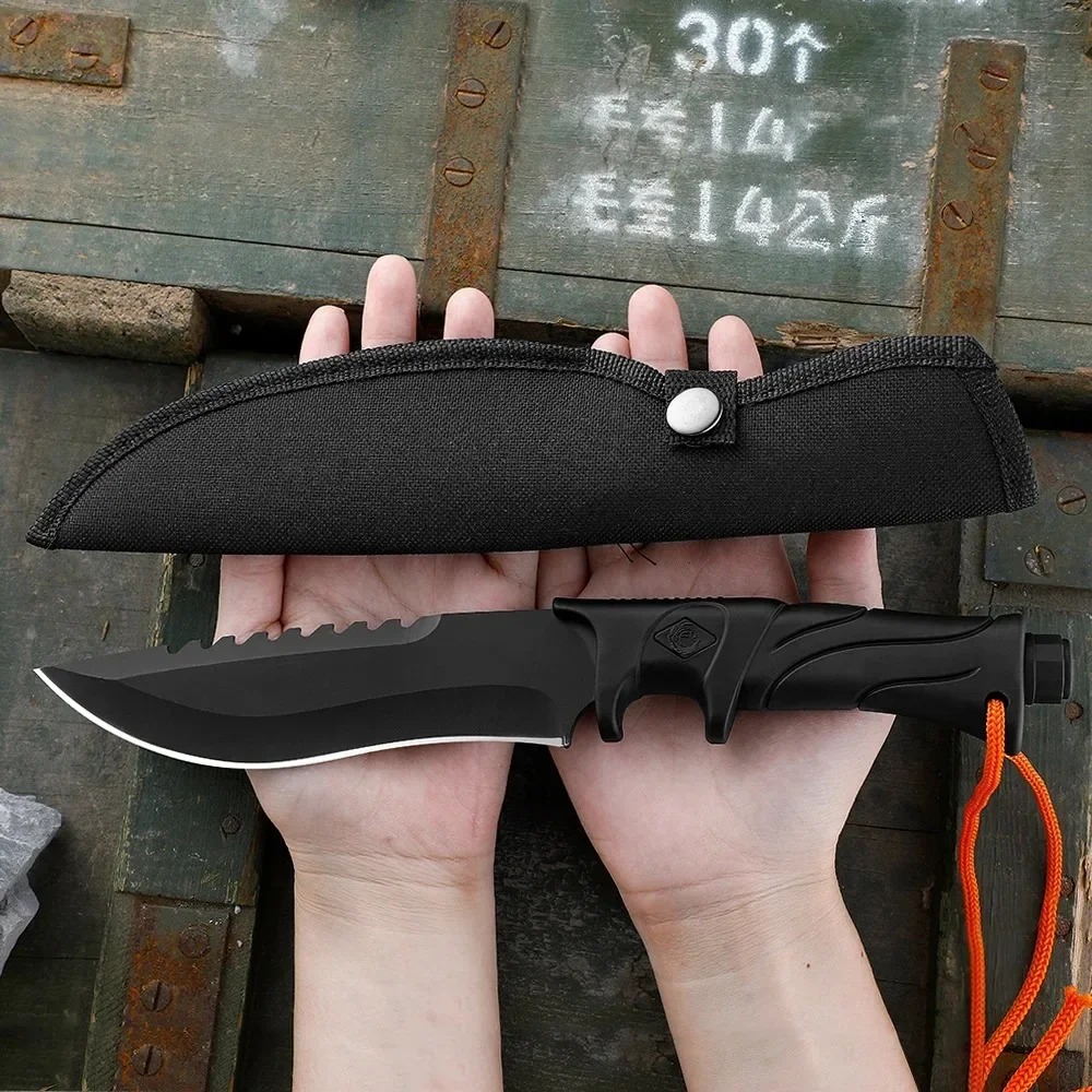 Multi-Purpose Camping Survival - Bushcraft Knife Fixed ulasan dan harga
