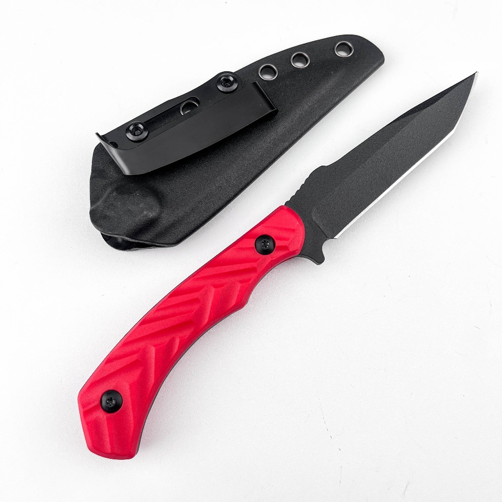 Fixed Blade Hunting Knife Nylo - Bushcraft Knife Fixed ulasan dan harga
