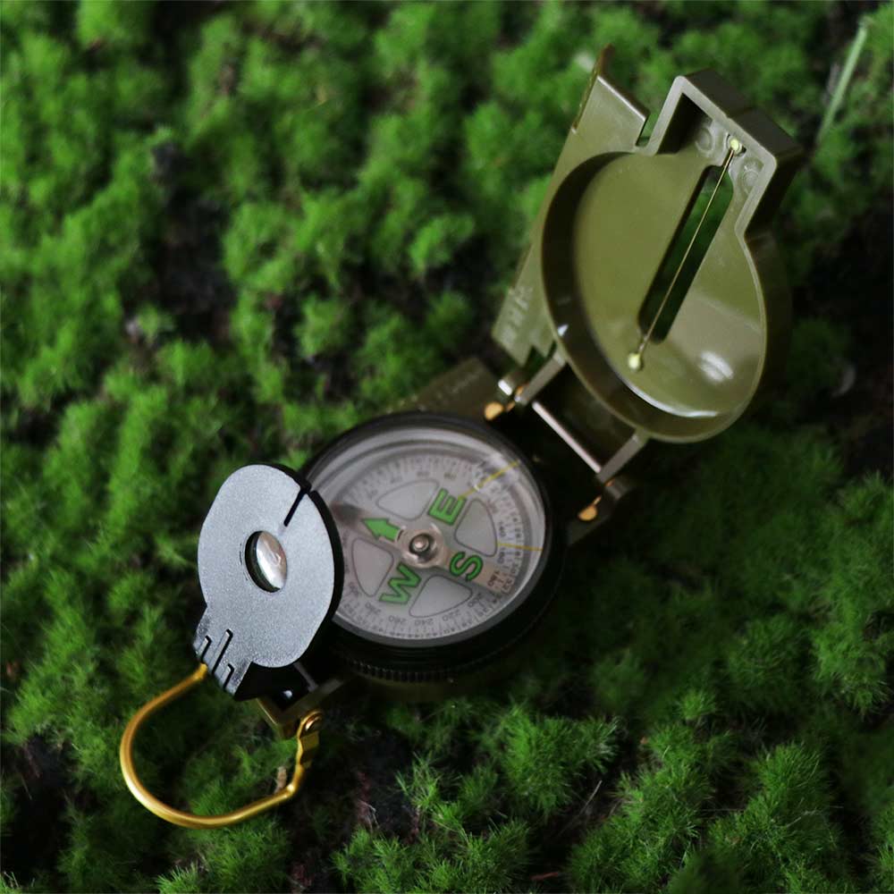 Waterproof Professional Compas - Compass Lensatic ulasan dan harga