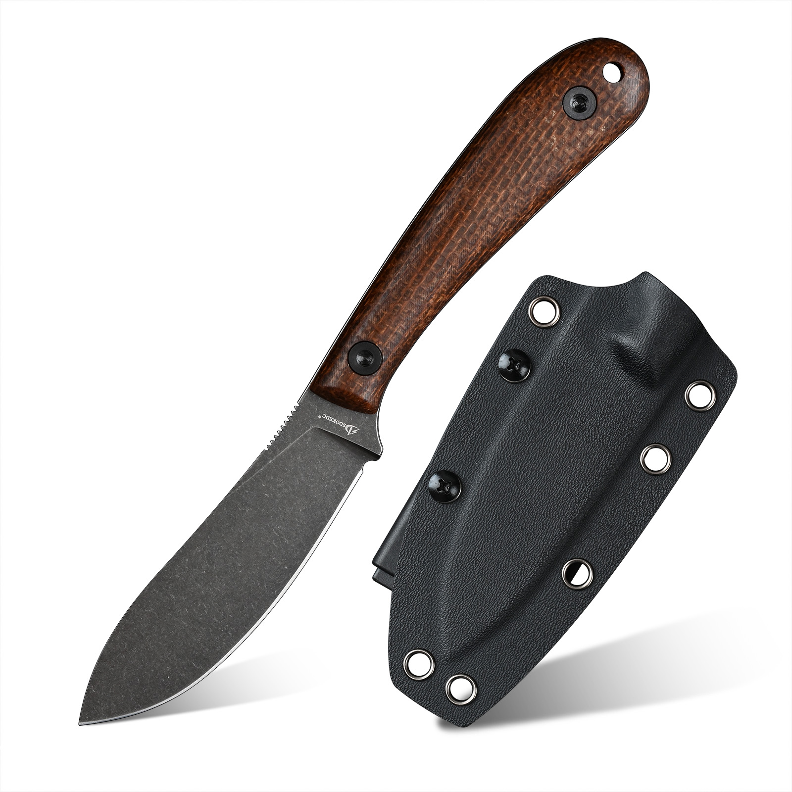SDOKEDC Knives DC53 Steel EDC  - Bushcraft Knife Fixed ulasan dan harga