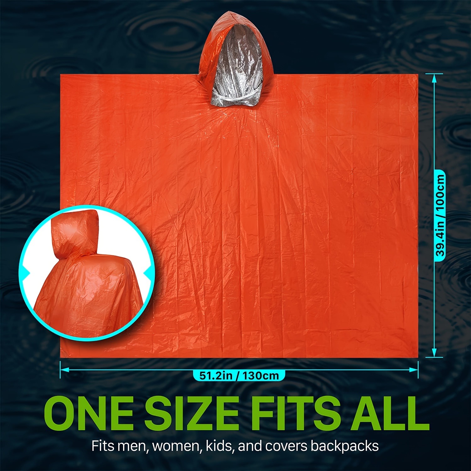 9Pcs Emergency Survival Kit, T - Emergency Mylar Tent ulasan dan harga
