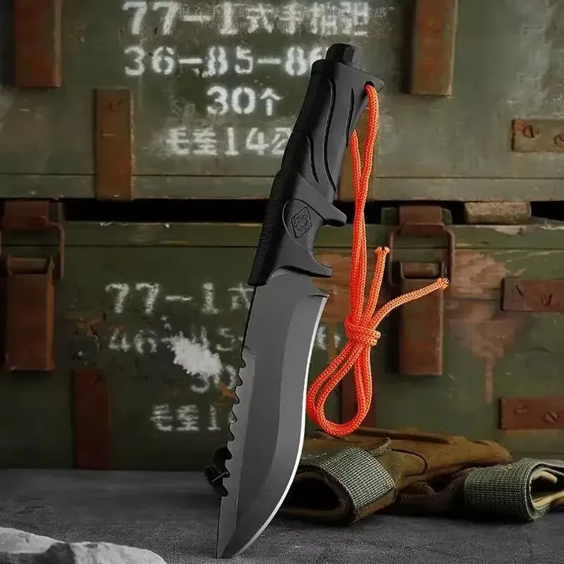 Multi-Purpose Camping and Surv - Bushcraft Knife Fixed ulasan dan harga