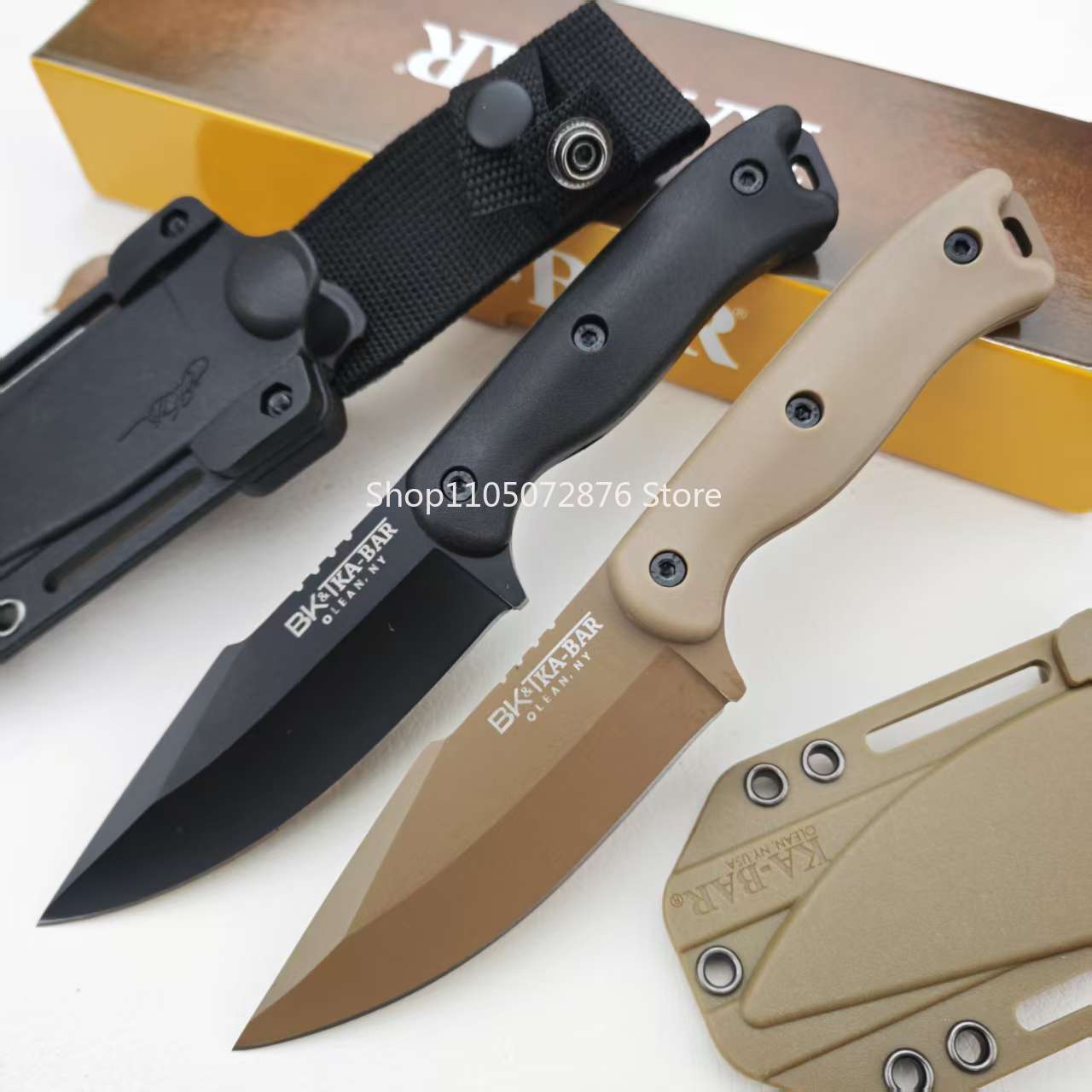 BK18 Outdoor Fixed Blade Utili - Bushcraft Knife Fixed ulasan dan harga