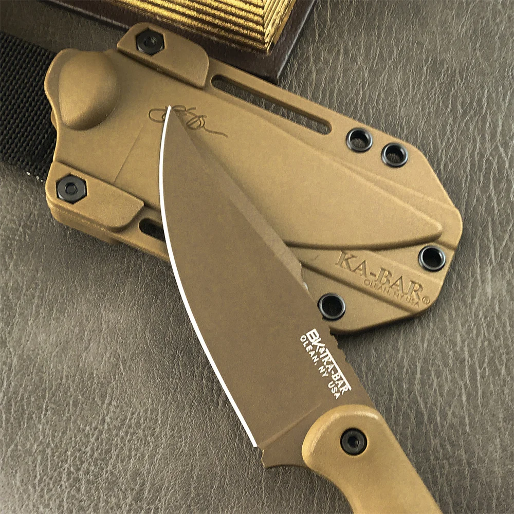 BK18 Outdoor Fixed Blade Utili - Bushcraft Knife Fixed ulasan dan harga